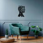 Wallity Tree Man - 317 Escultura de Pared Negra